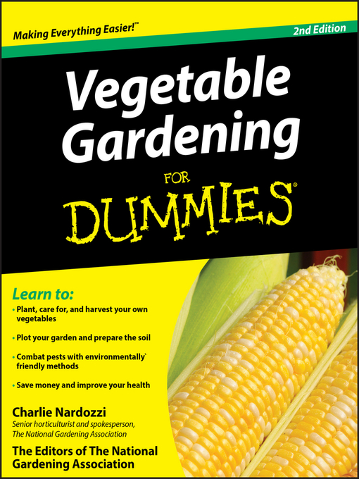 Cover image for Vegetable Gardening For Dummies